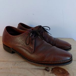 Vintage Dack's brown oxhide leather derby shoes women's size 8.5 (men's size 7)